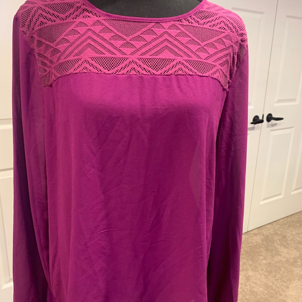 Pretty purple blouse